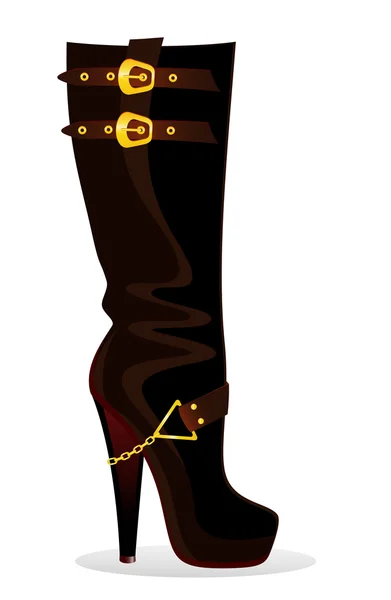 Сексуальные женские туфли — стоковый вектор