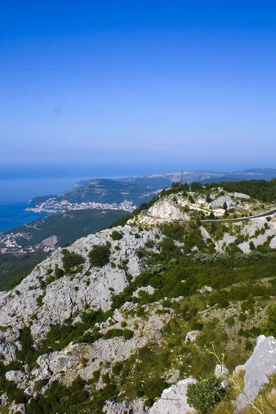 O litoral de Montenegro — Fotografia de Stock