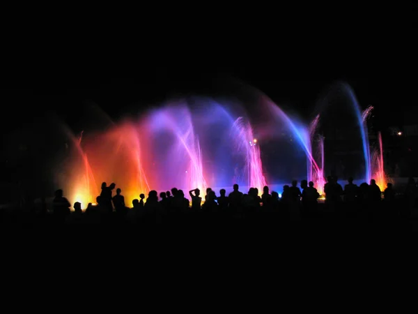 Fiesta de club nocturno; fuente — Foto de Stock