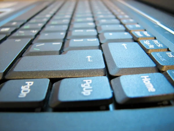 笔记本电脑键盘 — 图库照片