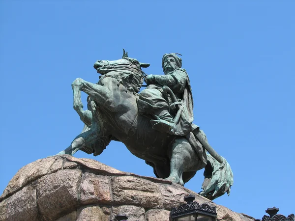 Bogdan khmelnytsky monument — Stock Photo, Image