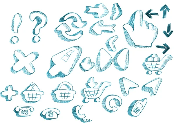 için Web tasarımcıları yaratıcı Icons set
