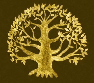 Tree of life, sketch clipart