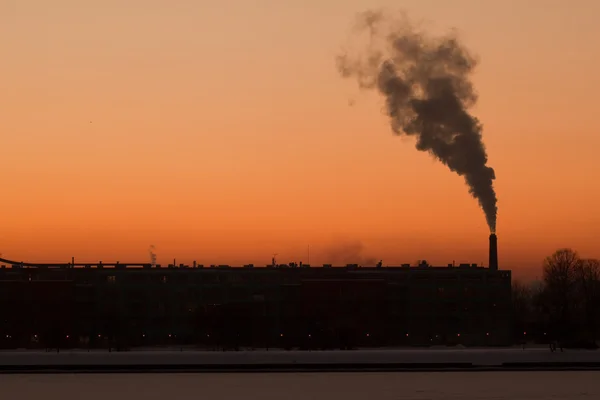 stock image Factory smoke