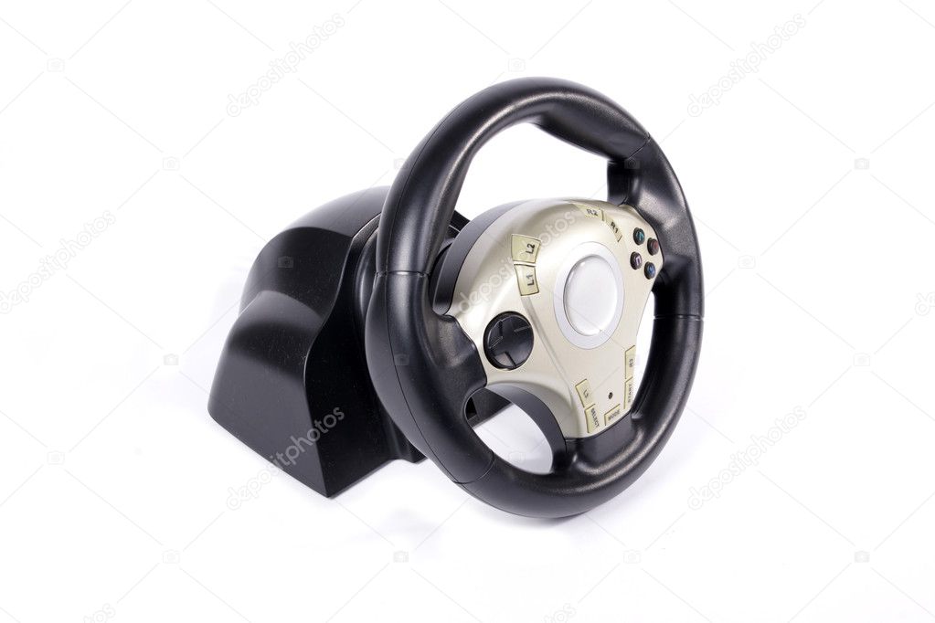 Computer steering wheel — Stock Photo © ODIZO76 1721132