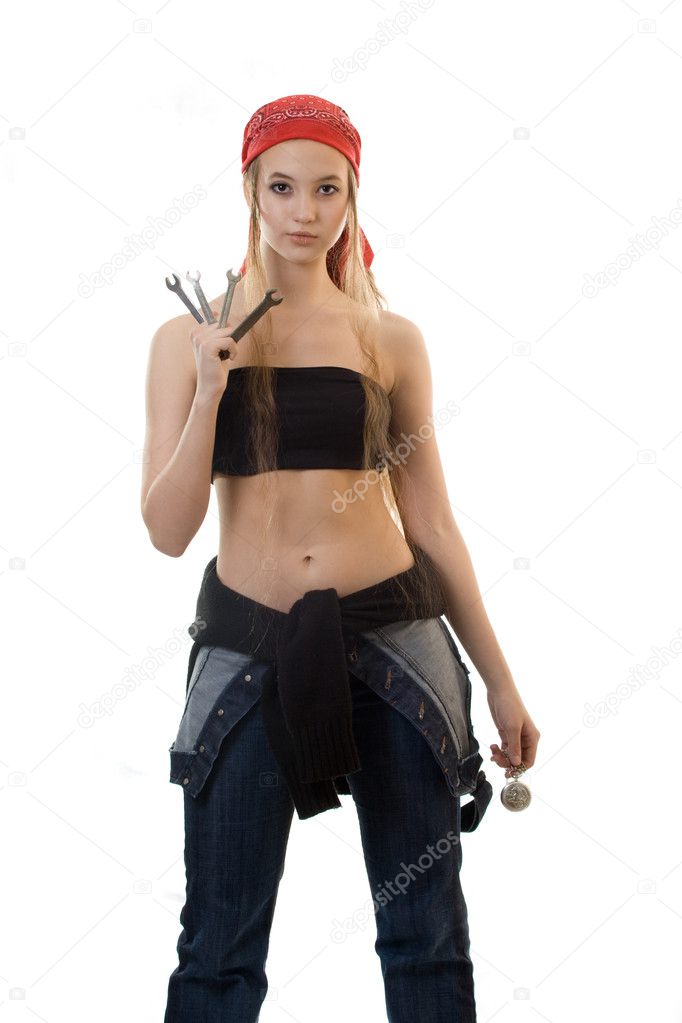 Girl mechanic