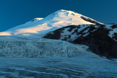 Peak of Elbrus clipart