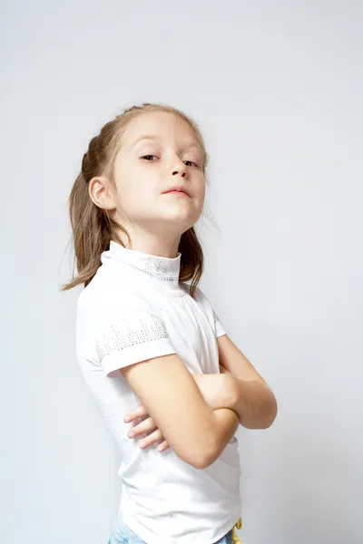 Junges Mädchenporträt — Stockfoto