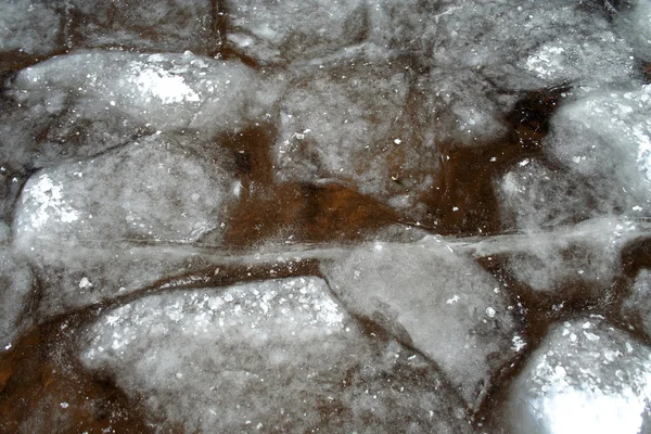 Ο ΚΟΚΚΙΝΟΣ πάγος υφή — Φωτογραφία Αρχείου