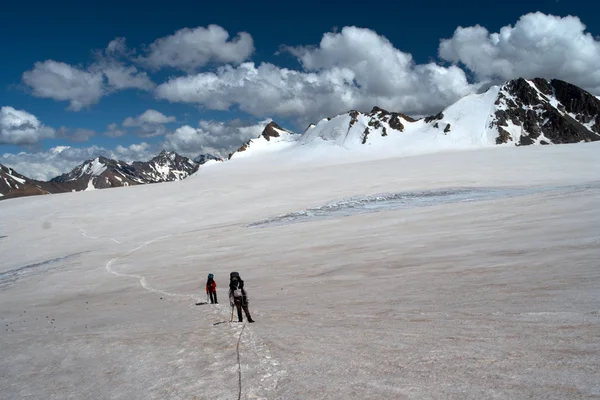 Buz pateni pisti tarafından yürüyüş — Stok fotoğraf