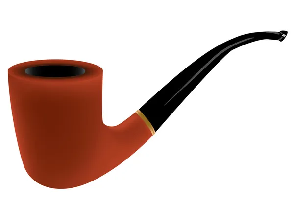Smoking pipe — Stock Vector