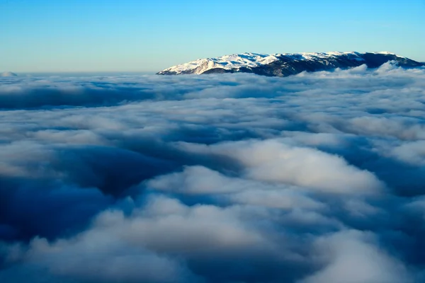 Bulutlar deniz — Stok fotoğraf