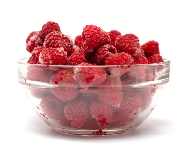 Frozen raspberries — Stock Photo, Image