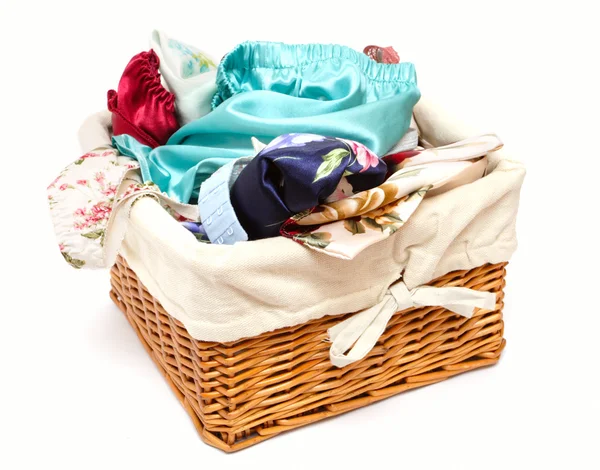 Clothes-basket — Zdjęcie stockowe