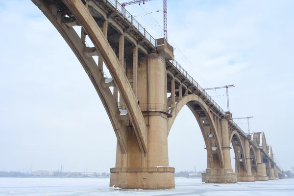 Ponte de inverno — Fotografia de Stock