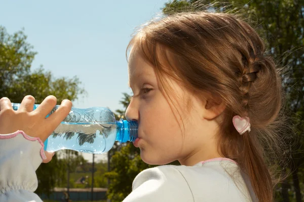 stock image Drinking a water