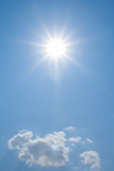 Sole splendente — Foto Stock