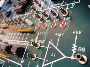 Microcircuit clipart