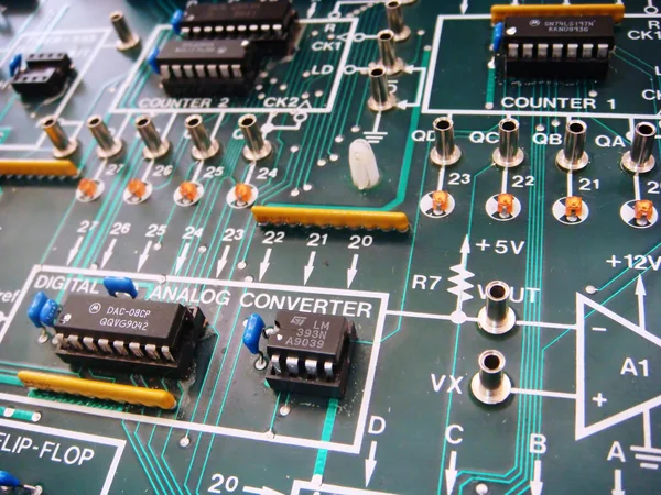 stock image Microcircuit