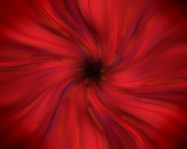 Vortex tourbillonnant rouge — Photo