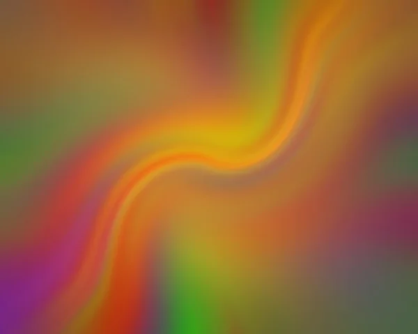 Tekoucí psychedelické šmouhy barvy — Stock fotografie