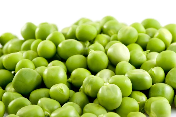 緑のエンドウ豆の山 — ストック写真