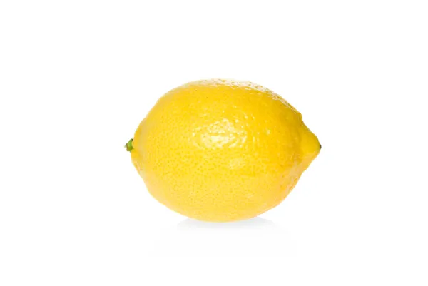 Enkele rijpe citroen — Stockfoto