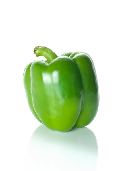 Pimienta dulce verde sola — Foto de Stock
