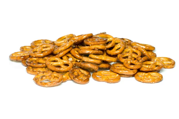 Stapel pretzels — Stockfoto
