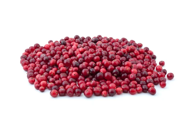 Pilha de cranberries maduras — Fotografia de Stock