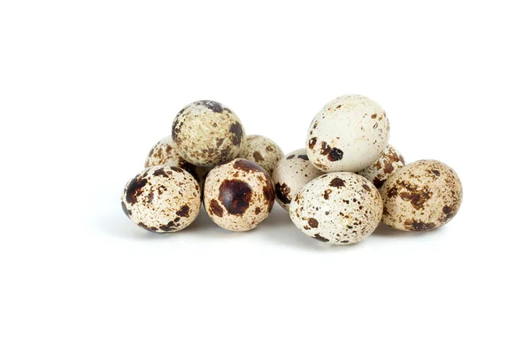 Few fresh quail eggs — Stock Photo, Image