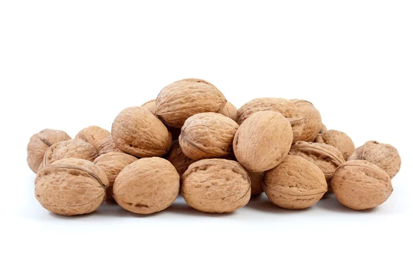 Small pile of walnuts — Stock Photo, Image