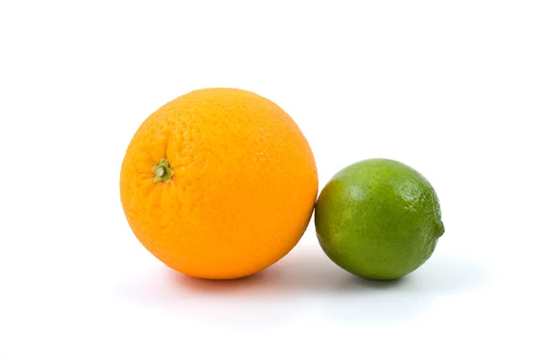 Orange och lime — Stockfoto