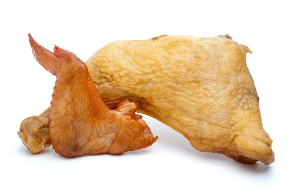 Καπνιστό κοτόπουλο πόδι και πτέρυγα — Φωτογραφία Αρχείου