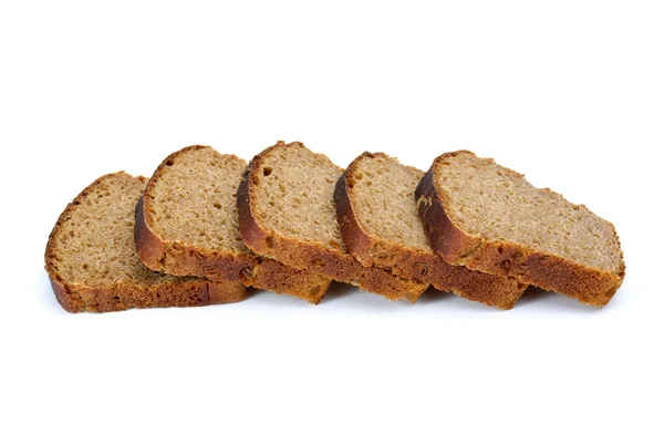 Algunas rebanadas de pan de centeno — Foto de Stock