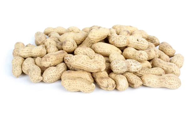 Some peanuts in the husk — Stock Photo, Image
