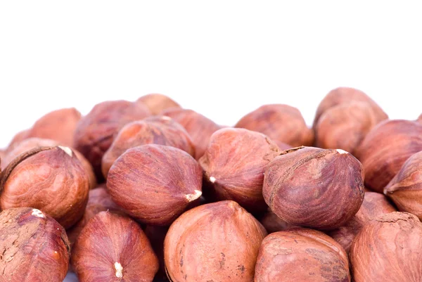 Some hazelnuts — Stock Photo, Image