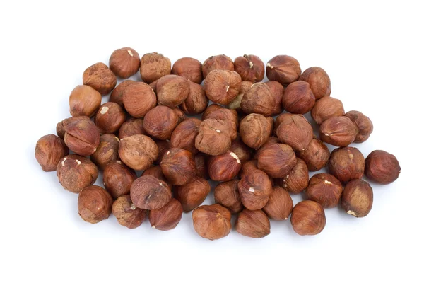 Small pile of hazelnuts — Stock Photo, Image