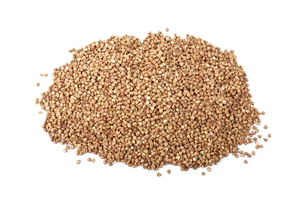 Pilha de grãos de trigo mourisco — Fotografia de Stock