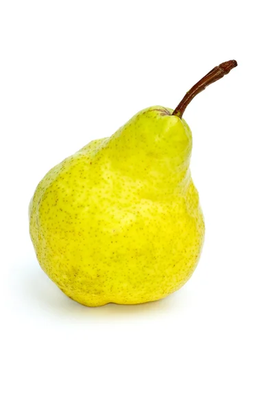 Single yellow-green pear — Stock Photo, Image