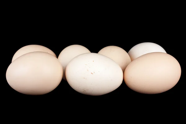 Poucos ovos de galinha — Fotografia de Stock