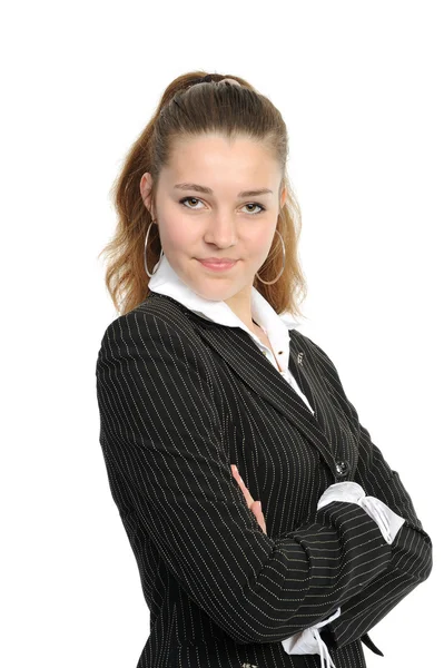 A fiatal üzleti nő — Stock Fotó