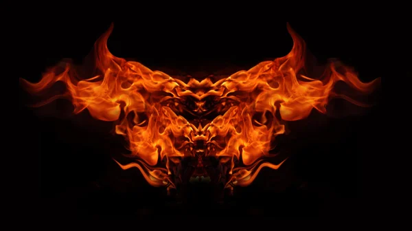 Elvont, misztikus tűz — Stock Fotó