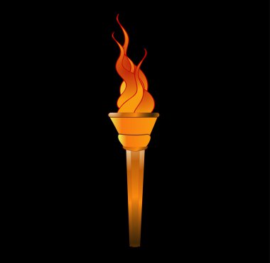 Torch clipart