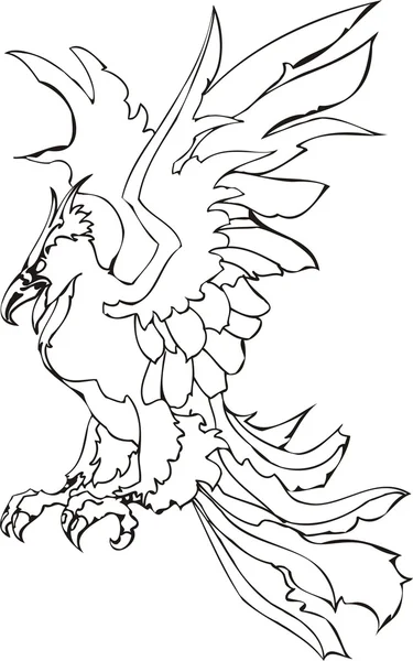 Águila vectorial — Archivo Imágenes Vectoriales