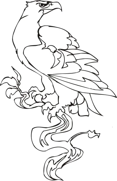 Векторный орёл — стоковый вектор
