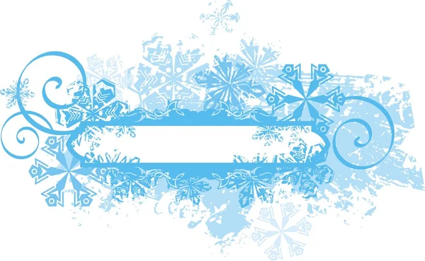 Vector banners for winter. — Stock Vector