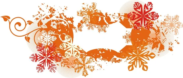 Vector banners for winter. — Stock Vector
