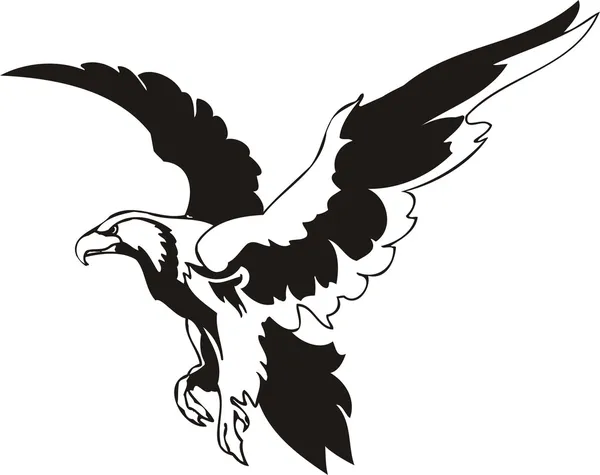 Векторный орёл Стоковая Иллюстрация