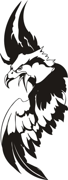 Векторный орёл Лицензионные Стоковые Иллюстрации